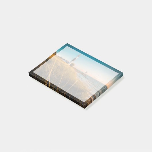 Leuchttürme | Großer Leuchtturm Ludington, MI Post-it Klebezettel (angewinkelt)