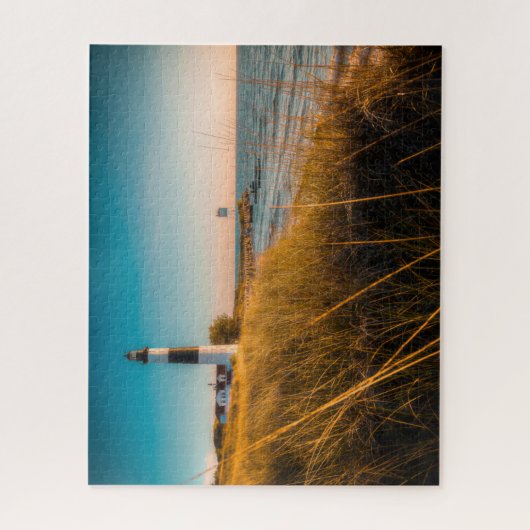Leuchttürme | Großer Leuchtturm Ludington, MI Puzzle (Vertikal)