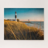Leuchttürme | Großer Leuchtturm Ludington, MI Puzzle (Horizontal)