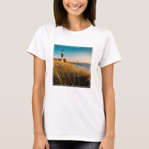 Leuchttürme Großer Leuchtturm Ludington, MI T-Shirt