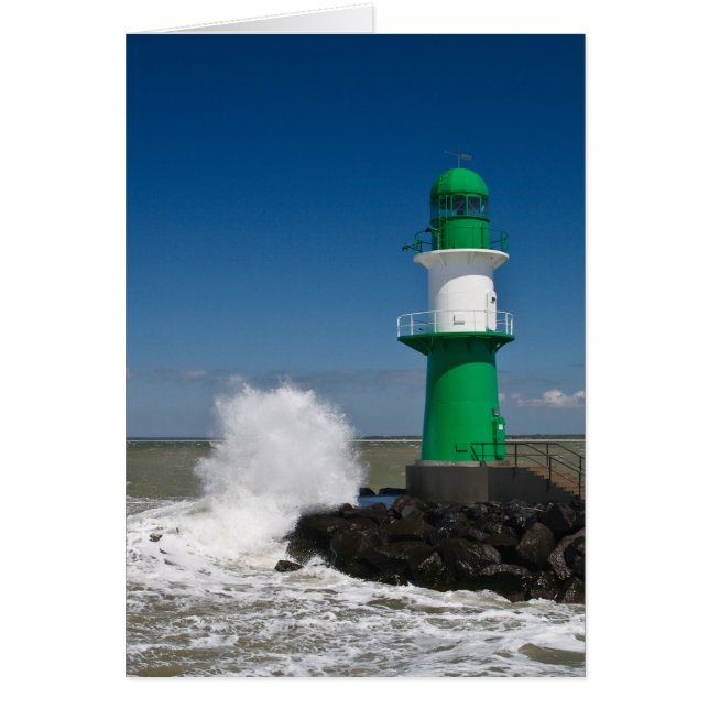 Leuchttürme in Warnemuende (Vorne)