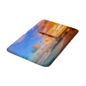 Leuchttürme | Itapuã Brasilien Leuchtturm Badematte (Schrägansicht)