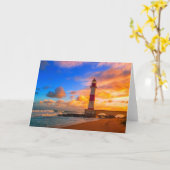 Leuchttürme | Itapuã Brasilien Leuchtturm Karte (Gelbe Blume)