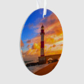 Leuchttürme | Itapuã Brasilien Leuchtturm Ornament (Vorderseite)