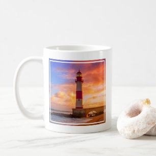 Leuchttürme Itapuã Lighthouse Bahia Brasilien Kaffeetasse