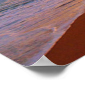 Leuchttürme | Itapuã Lighthouse Bahia Brasilien Poster (Ecke)