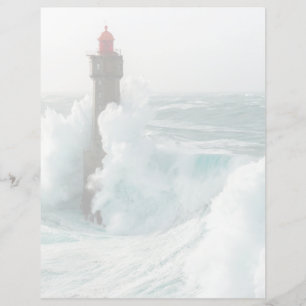 Leuchttürme   Jument Lighthouse Ouessant Frankreic