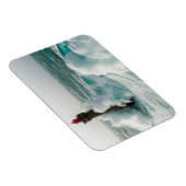 Leuchttürme | Jument Lighthouse Ouessant Frankreic Magnet (Rechte Seite)