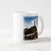 Leuchttürme | Kanalinseln La Corbière Jumbo-Tasse (Vorderseite Rechts)