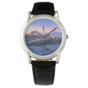 Leuchttürme Kap Elizabeth, Maine Armbanduhr