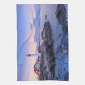 Leuchttürme | Kap Elizabeth, Maine Geschirrtuch (Vertikal)