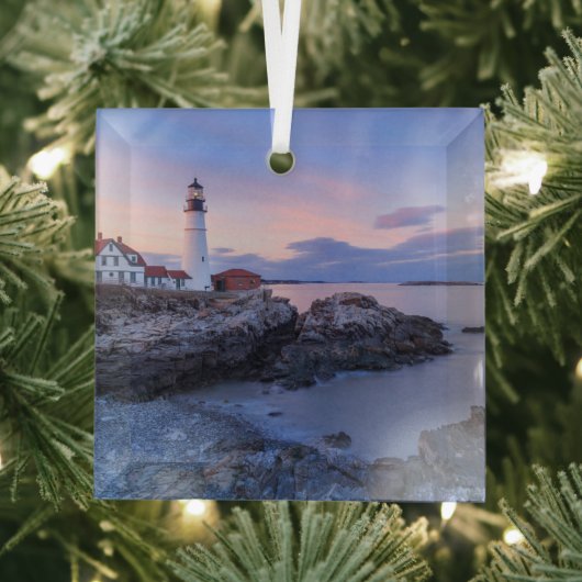Leuchttürme | Kap Elizabeth, Maine Ornament Aus Glas (Insitu)