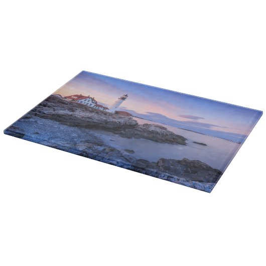 Leuchttürme | Kap Elizabeth, Maine Schneidebrett (Ecke)