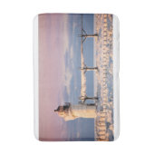 Leuchttürme | Lake Michigan Lighthouse Badematte (Vorderseite Vertikal)