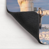 Leuchttürme | Lake Michigan Lighthouse Mousepad (Ecke)