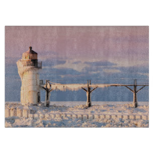 Leuchttürme Lake Michigan Lighthouse Schneidebrett