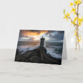 Leuchttürme | Le Conquet Kermorvan Lighthouse Karte (Gelbe Blume)