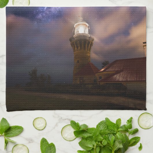 Leuchttürme | Leuchtturm Asutralia Geschirrtuch (Gefaltet)