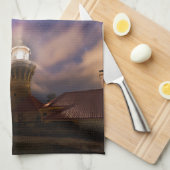 Leuchttürme | Leuchtturm Asutralia Geschirrtuch (Viertel Falte)