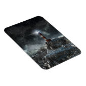 Leuchttürme | Leuchtturm im Sturm Magnet (Rechte Seite)