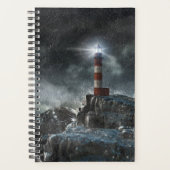 Leuchttürme | Leuchtturm im Sturm Planer (Vorderseite)