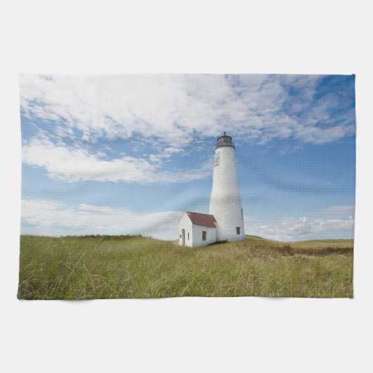 Leuchttürme | Leuchtturm Massachusetts Geschirrtuch (Horizontal)