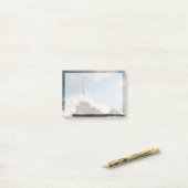 Leuchttürme | Leuchtturm mit Absturzwellen Post-it Klebezettel (Auf Schreibtisch)