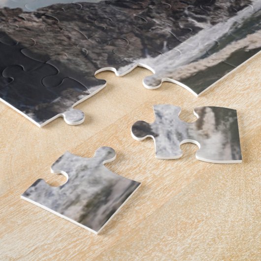 Leuchttürme | Leuchtturm mit Absturzwellen Puzzle (Seite)