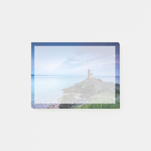 Leuchttürme | Leuchtturm Plouzané Frankreich Post-it Klebezettel (Vorderseite)