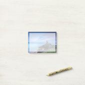 Leuchttürme | Leuchtturm Plouzané Frankreich Post-it Klebezettel (Auf Schreibtisch)