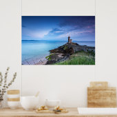 Leuchttürme | Leuchtturm Plouzané Frankreich Poster (Küche)