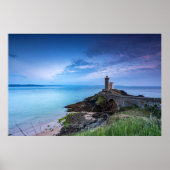 Leuchttürme | Leuchtturm Plouzané Frankreich Poster (Vorne)