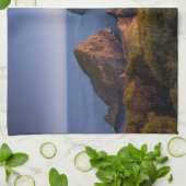 Leuchttürme | Lighthouse Cape Brett Neuseeland Geschirrtuch (Gefaltet)