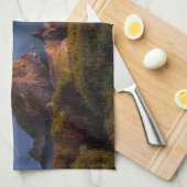 Leuchttürme | Lighthouse Cape Brett Neuseeland Geschirrtuch (Viertel Falte)