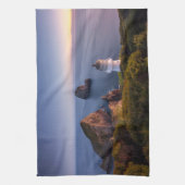 Leuchttürme | Lighthouse Cape Brett Neuseeland Geschirrtuch (Vertikal)