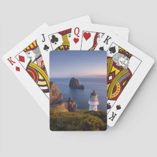 Leuchttürme   Lighthouse Cape Brett Neuseeland Spielkarten