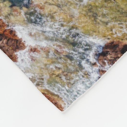 Leuchttürme | Mangiabarche Lighthouse Italien Fleecedecke (Ecke)