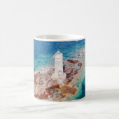 Leuchttürme | Mangiabarche Lighthouse Italien Kaffeetasse (Mittel)
