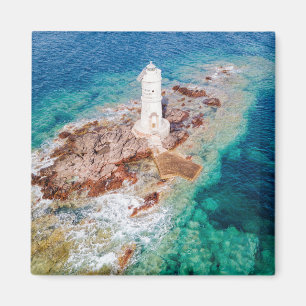 Leuchttürme Mangiabarche Lighthouse Italien Magnet