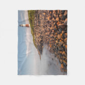 Leuchttürme | Montauk Point Long Island Fleecedecke (Vorderseite)