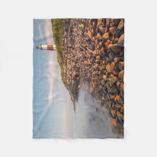 Leuchttürme | Montauk Point Long Island Fleecedecke (Vorderseite)