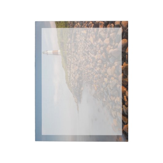 Leuchttürme | Montauk Point Long Island Notizblock (Rotiert)