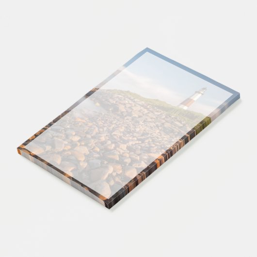 Leuchttürme | Montauk Point Long Island Post-it Klebezettel (angewinkelt)