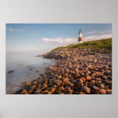 Leuchttürme | Montauk Point Long Island Poster (Vorne)