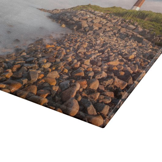 Leuchttürme | Montauk Point Long Island Schneidebrett (Ecke)