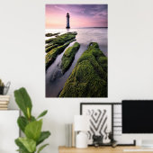 Leuchttürme | New Brighton Lighthouse, Vereinigtes Poster (Heimbüro)