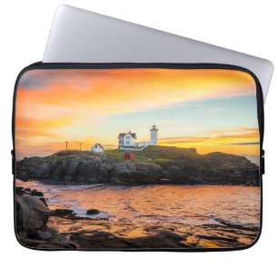 Leuchttürme Nubble Lighthouse Maine Laptopschutzhülle