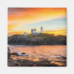 Leuchttürme   Nubble Lighthouse Maine Magnet