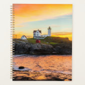 Leuchttürme | Nubble Lighthouse Maine Planer (Vorderseite)