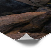 Leuchttürme | Nubble Lighthouse Maine Poster (Ecke)